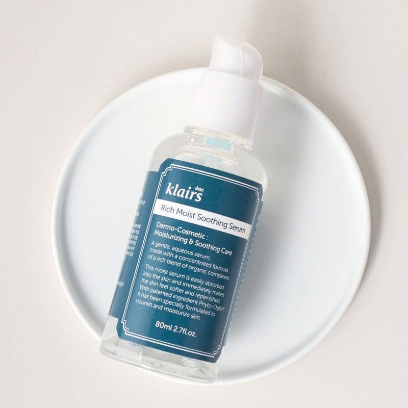 Serum dưỡng ẩm sâu Klairs Rich Moist Soothing 80ml