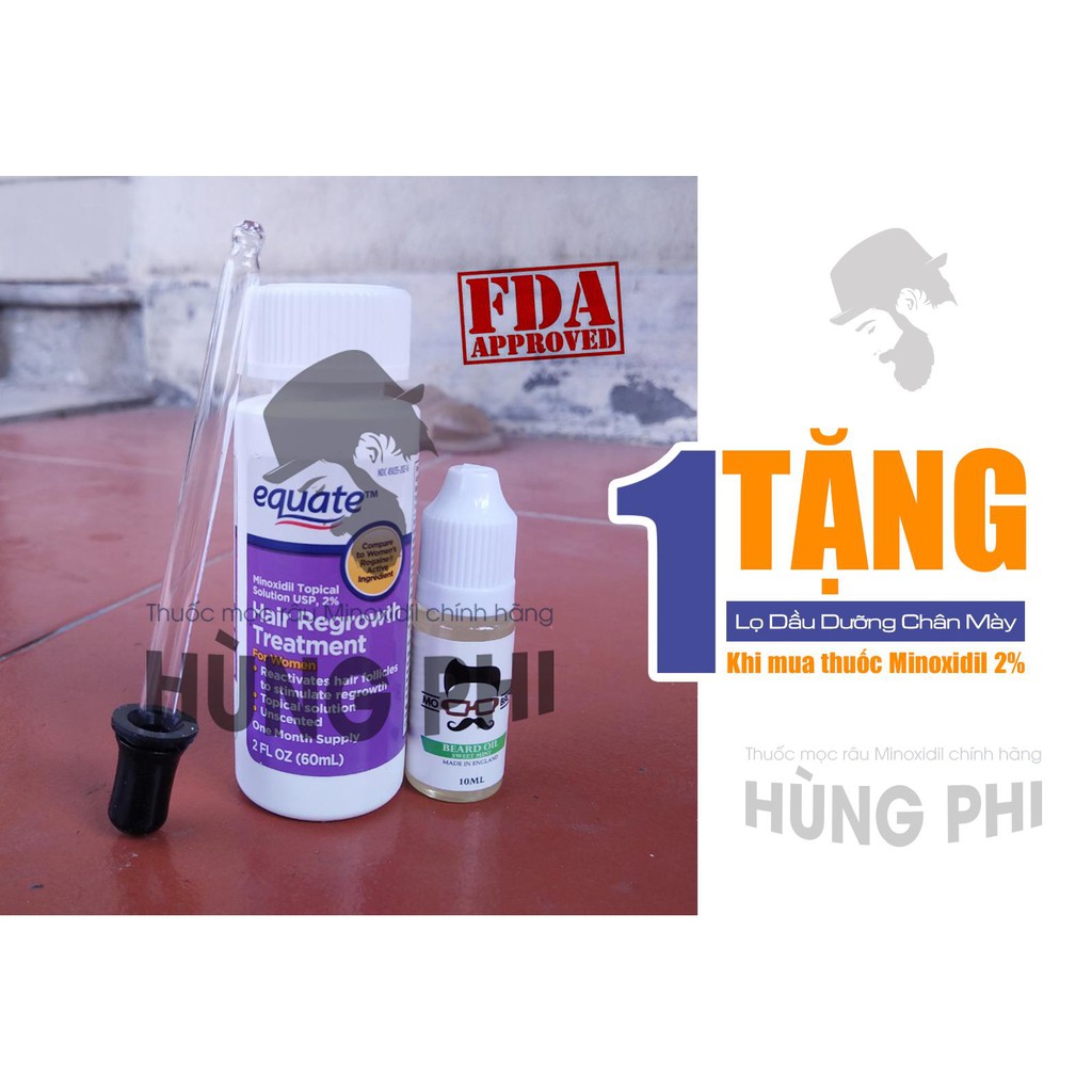 Thuốc mọc chân mày nữ Minoxidil