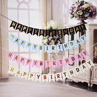 Dây chữ Happy Birthday trang trí sinh nhật