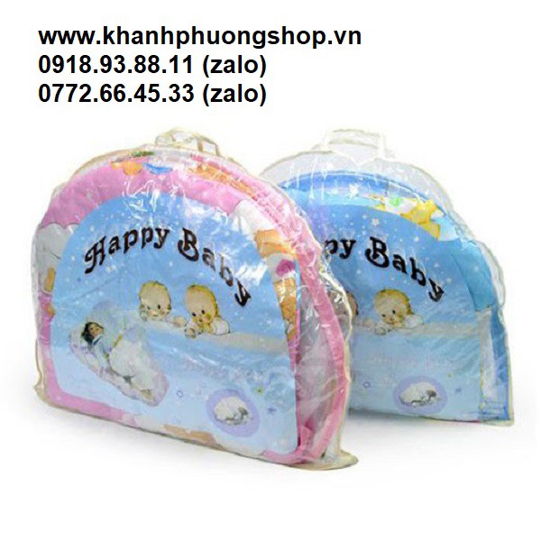 Mùng chụp cho bé - mùng chụp có nệm cho bé