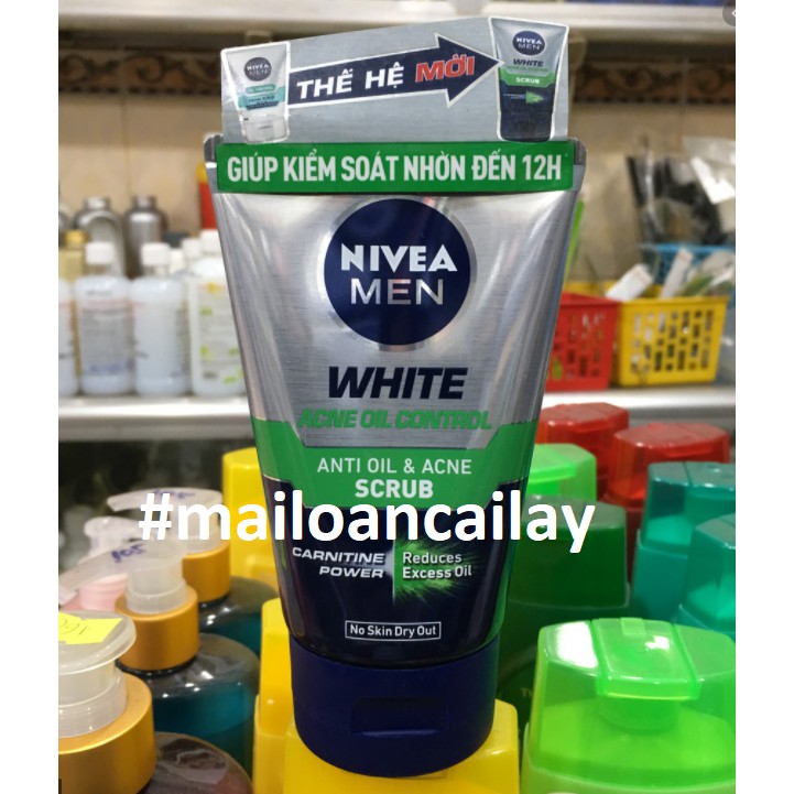 Sữa Rửa Mặt Nivea Men 100g mẫu mới