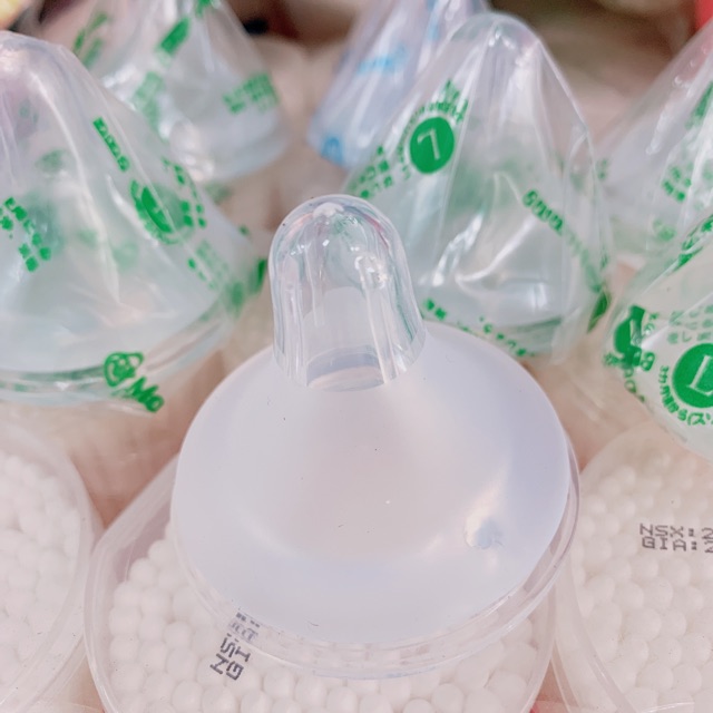 Núm ty cổ rộng thay thế bình sữa