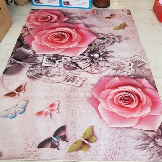 Thảm lì trải sàn 1m6 x 2m3