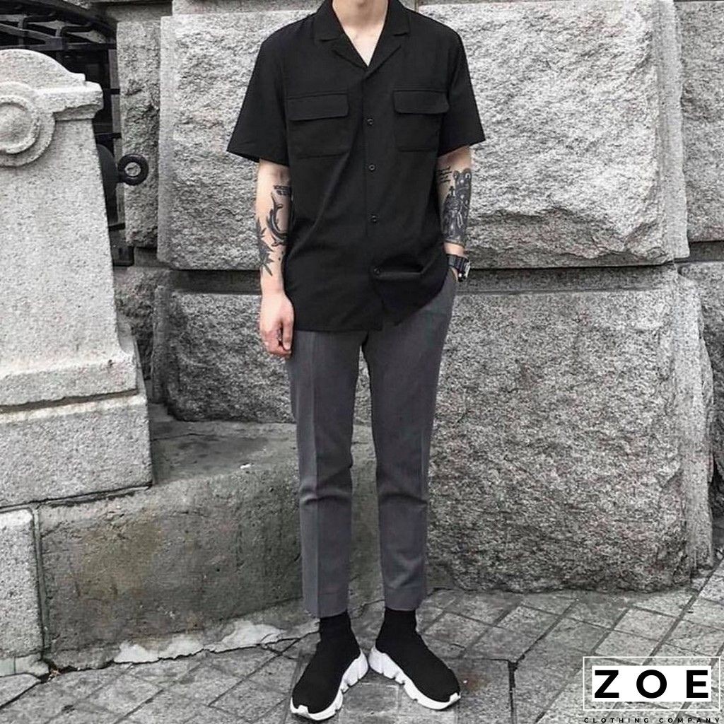 Quần Baggy Nam ZOE-Quần Baggy Âu Nam-Quần Baggy Kiểu Dáng Unisex Giá Rẻ