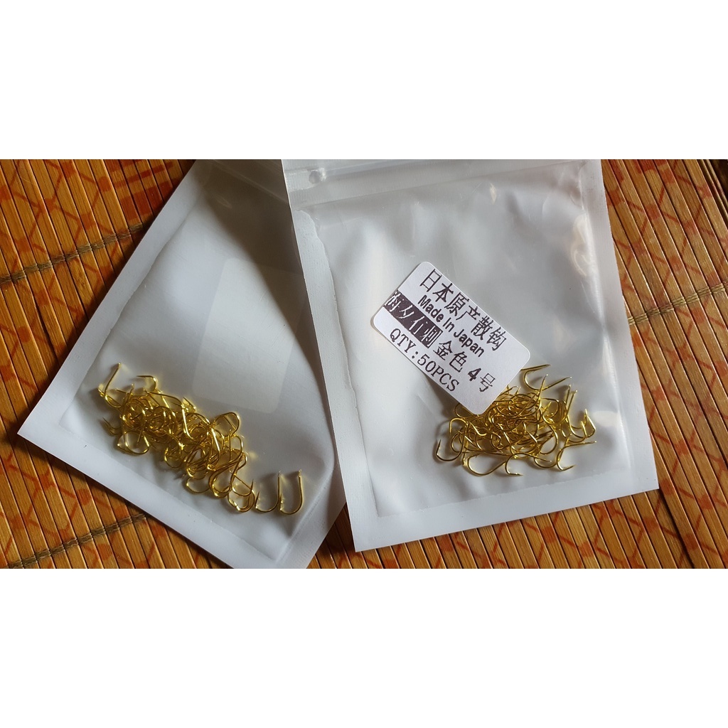 Bộ 50 móc câu nhỏ dùng câu cá bé