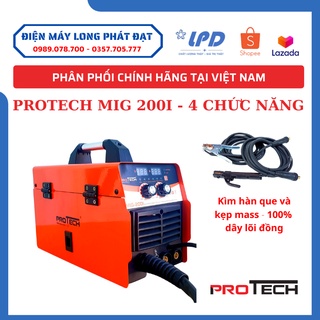 SIÊU PHẨM MÁY HÀN MIG mini PROTECH 200I - 4 chức năng MIG/MAG/Lift TIG/MMA