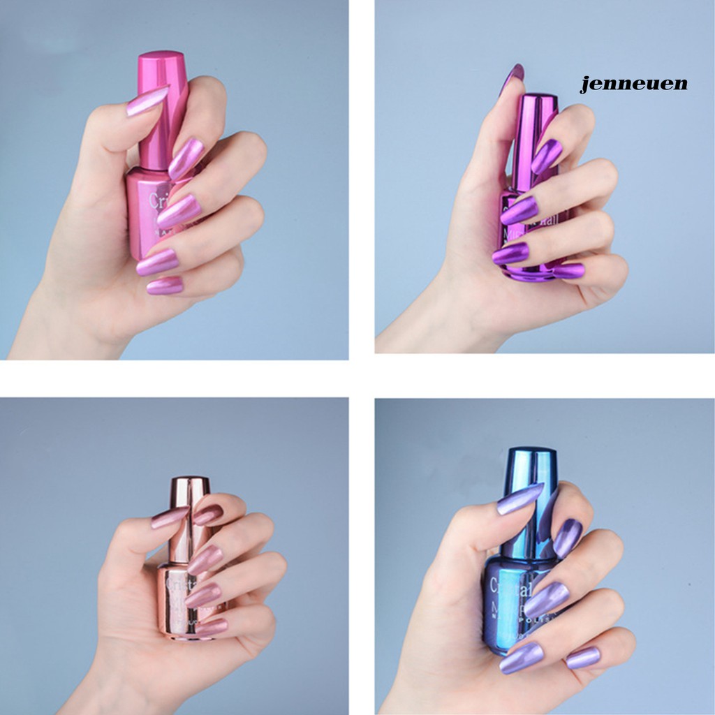 [Hàng mới về] Sơn móng tay LM tạo hiệu ứng gương ánh kim khô nhanh lâu trôi 20ml