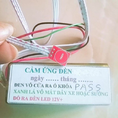 MẠCH Cảm Ứng BẬT TẮT PASSING ĐÈN CẢM BIẾN XUYÊN NHỰA - Vindecal BD