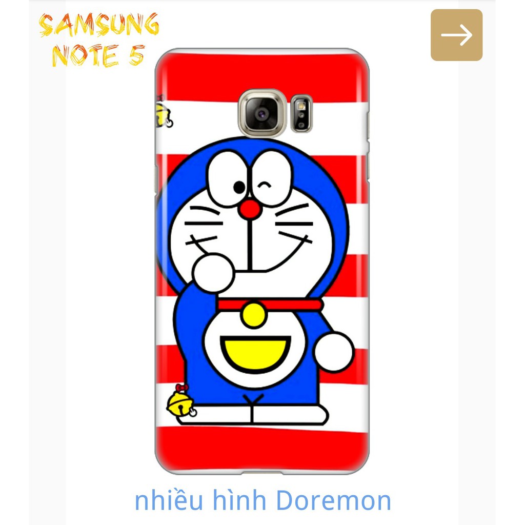 Ốp Lưng Samsung Note 5 Nhiều Hình Doremon Cute