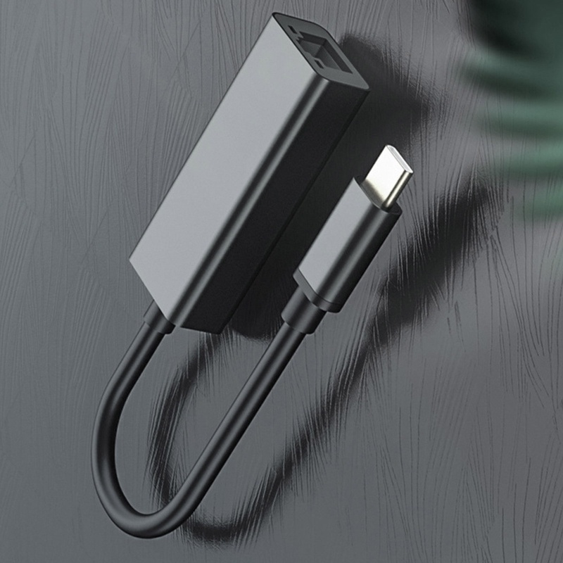 Đầu Chuyển Đổi Cổng USB Type C Sang RJ45 LAN Cho Mac