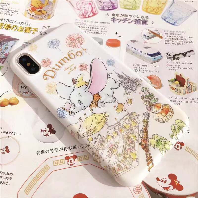Ốp điện thoại kiểu hoạt hình đáng yêu sáng tạo cho iphonexsmax 6 5 xr xs 7 plus i8 | BigBuy360 - bigbuy360.vn