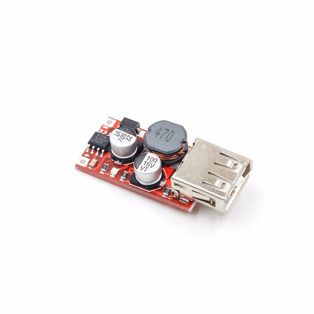 Fine 6-24V 12V/24V to 5V 3A CAR USB Charger Module DC Buck step down Converter 12v 5v power supply module | BigBuy360 - bigbuy360.vn