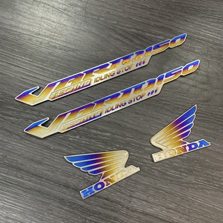 COMBO TEM TITAN CHỮ VARIO 150i TECHNO VÀ LOGO CÁNH CHIM