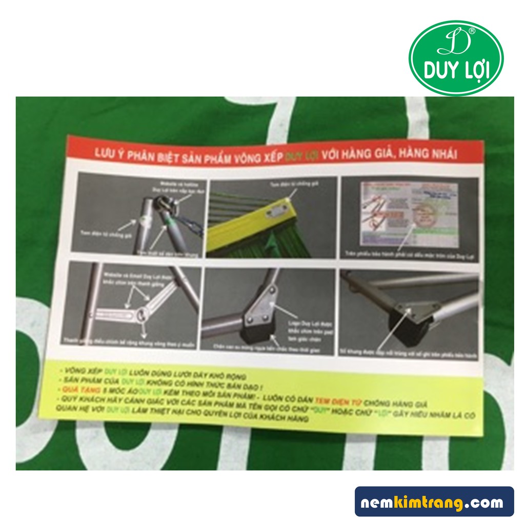 Lưới võng Duy Lợi CHÍNH HÃNG - CÓ CLIP