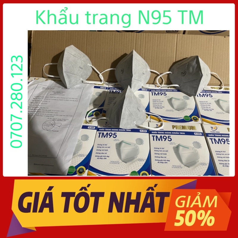 Khẩu trang n95 5 lớp giấy kháng khuẩn - Khẩu trang y tế 5 lớp cao cấp