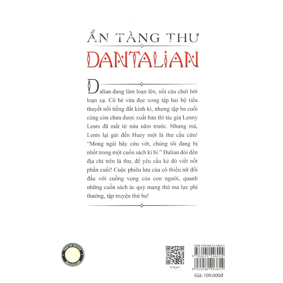 Sách Ẩn Tàng Thư Dantalian - Tập 3
