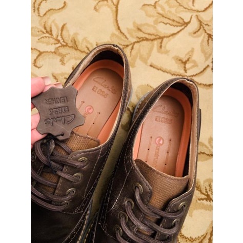 FULL BOX Giày Oxford Nam Giày da thật xuất khẩu Wingtip 1825 Clarks ';