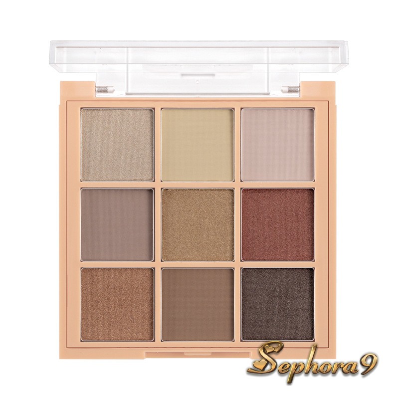 Bảng phấn mắt Maycreate Mood On City Phantom 9 màu bản Duple 3ce siêu đẹp