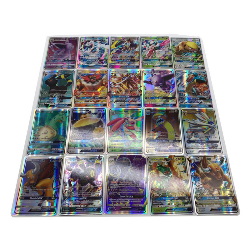 Bô Thẻ Bài Pokemon TCG 100 Thẻ RARE 80EX+20GX Bản Đẹp