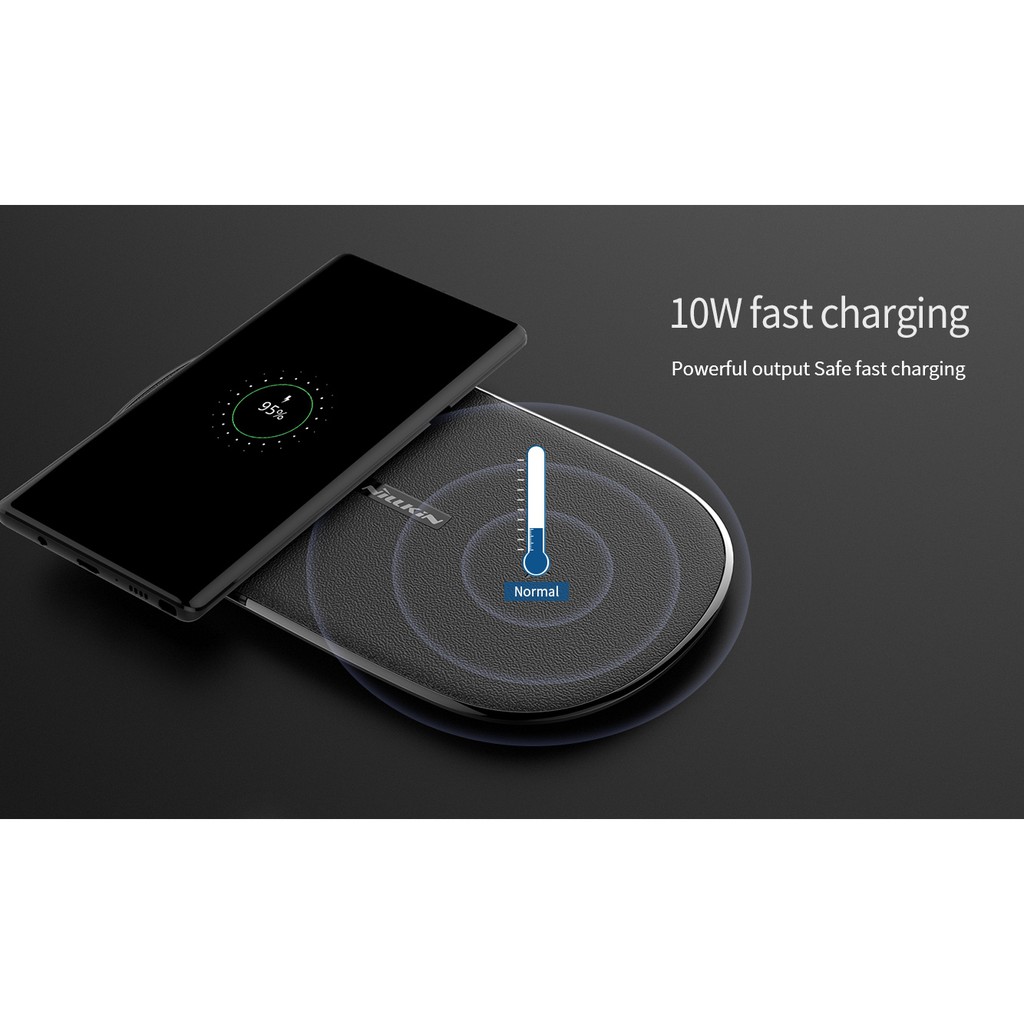 Đế sạc nhanh không dây NILLKIN MC031 10W Standard Gemini Dual Wireless Charging Pad for iPhone/Samsung - Huco Việt Nam