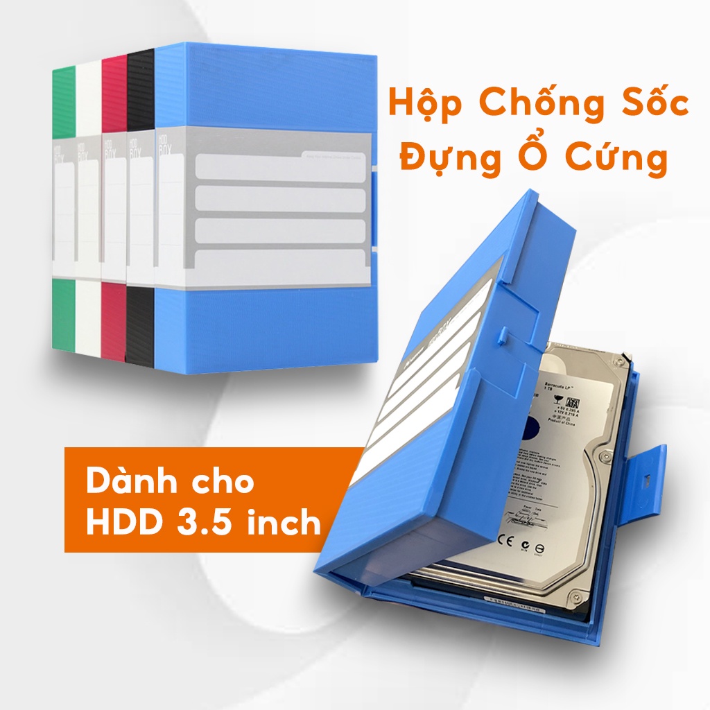 Hộp Chống Sốc Đựng Ổ Cứng HDD 3.5 inch - Box Ổ Cứng PC