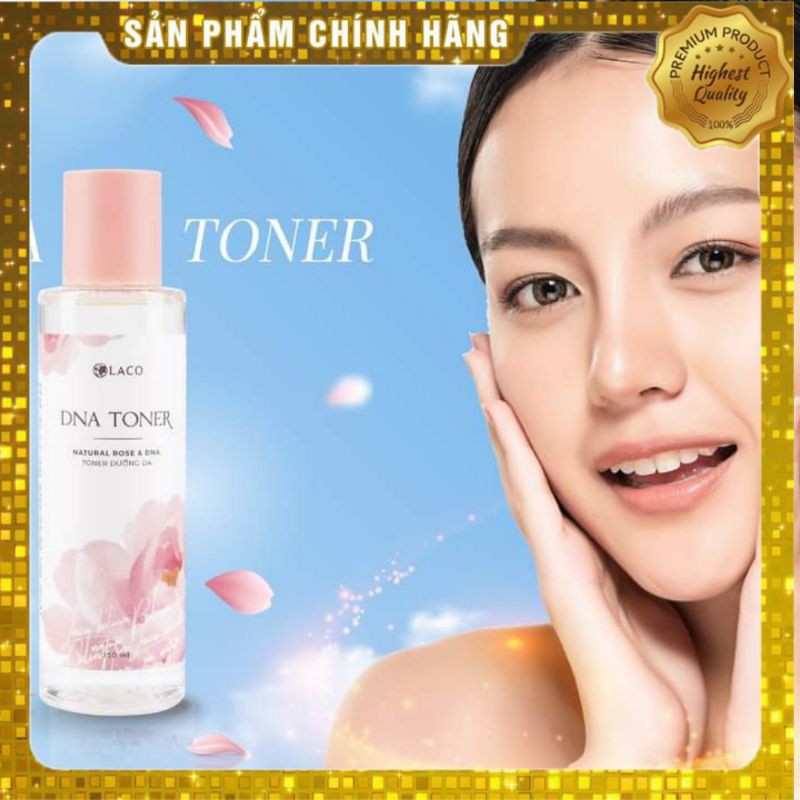 Nước hoa hồng Laco Toner DNA cá hồi 🌸Chính hãng tặng máy phun sương Nano🌸Cấp ẩm, se khít lỗ chân lông, trắng sáng da🌸 | BigBuy360 - bigbuy360.vn