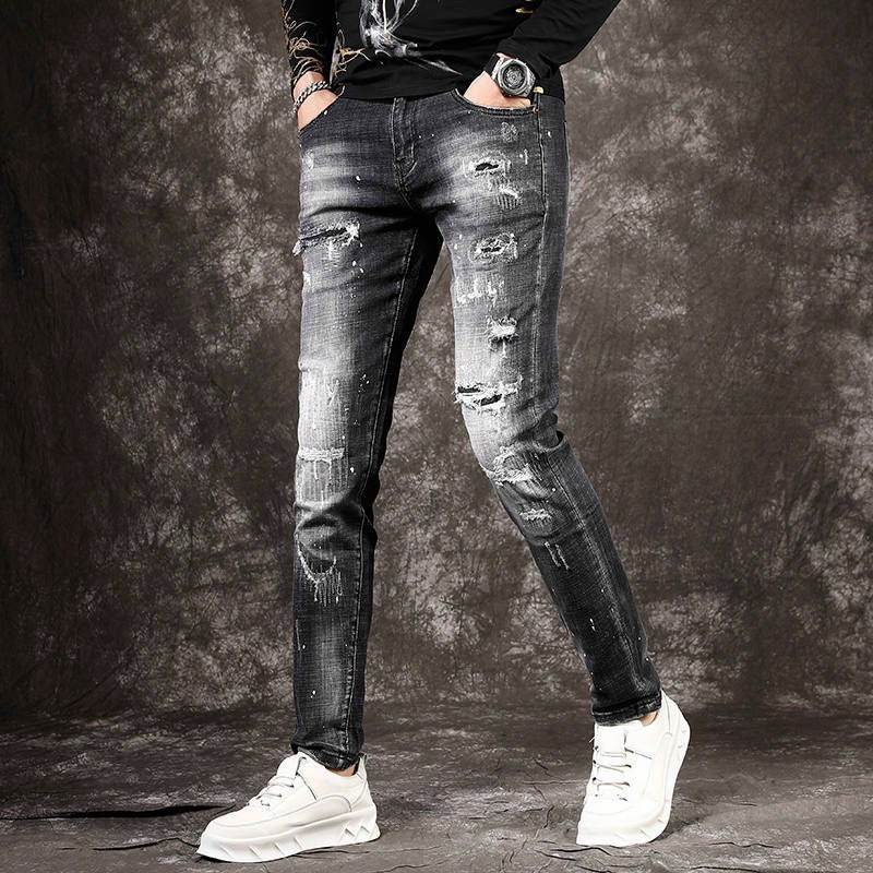 Quần jean nam vảy sơn hàng super cao cấp mẫu mới nhất hiện nay hàng chuẩn shop NNH8888 vip2