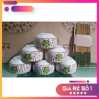 Bộ 6 bát Nhật kèm tặng 6 đôi đũa