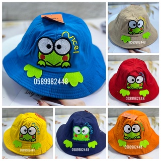 Mũ bo tai bèo con ếch xanh CUTE cho bé 1t đến 4t thời Trang