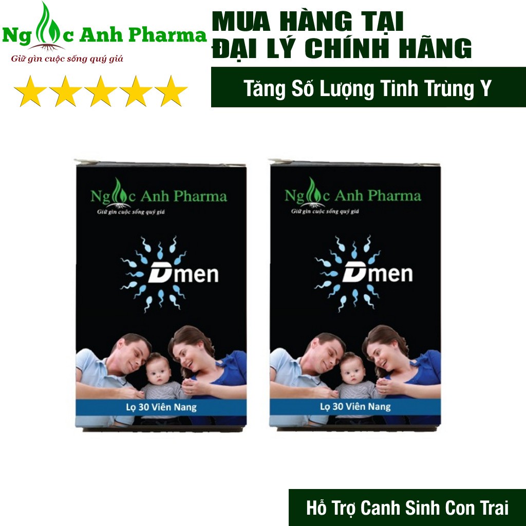 Combo 2 Hộp Dmen Tăng Cường Chất Lượng Tinh Trùng