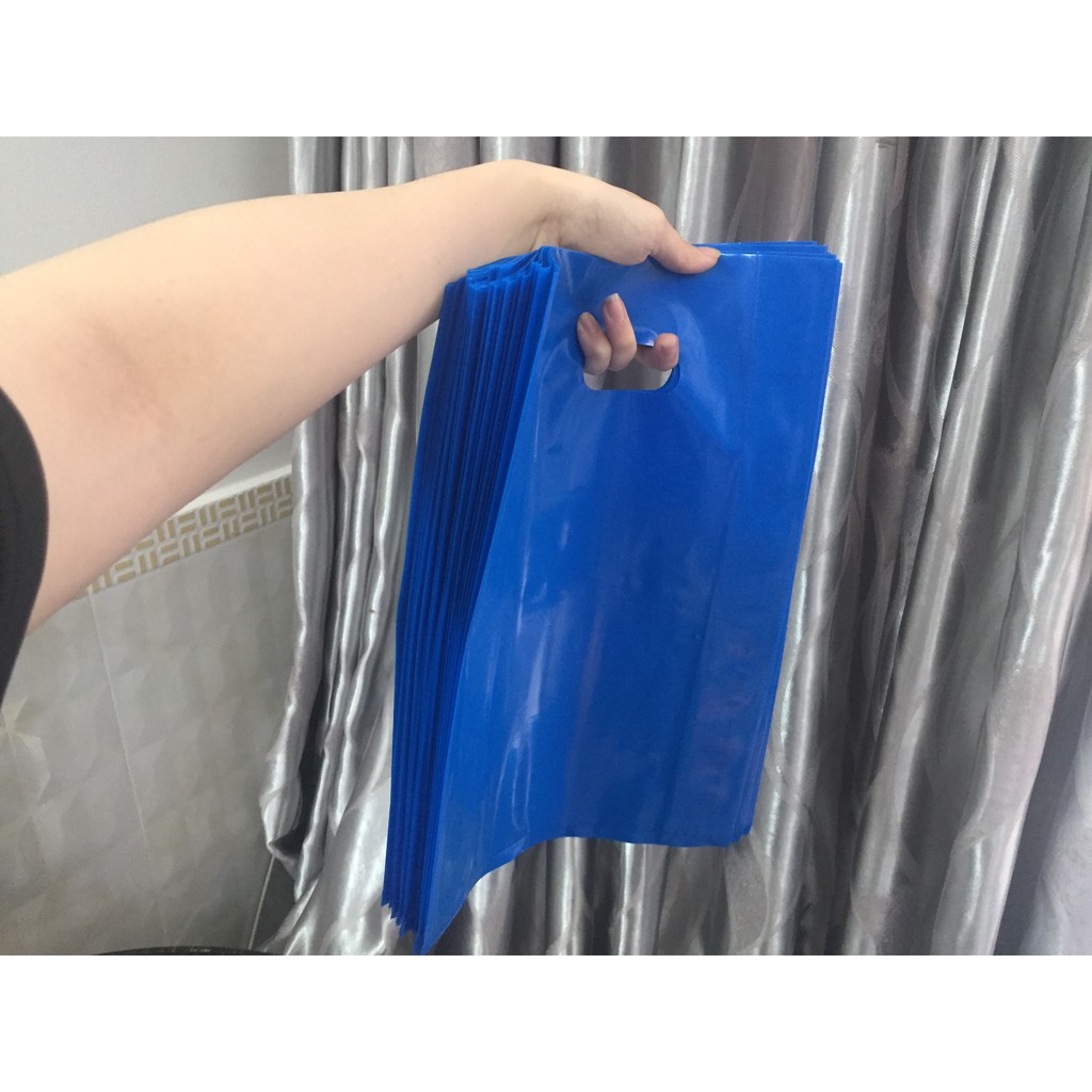 1KG TÚI PE BÁN LẺ GIÁ CHỈ 50.000Đ MÀU XANH DƯƠNG (KHÔNG IN) NHIỀU SIZE