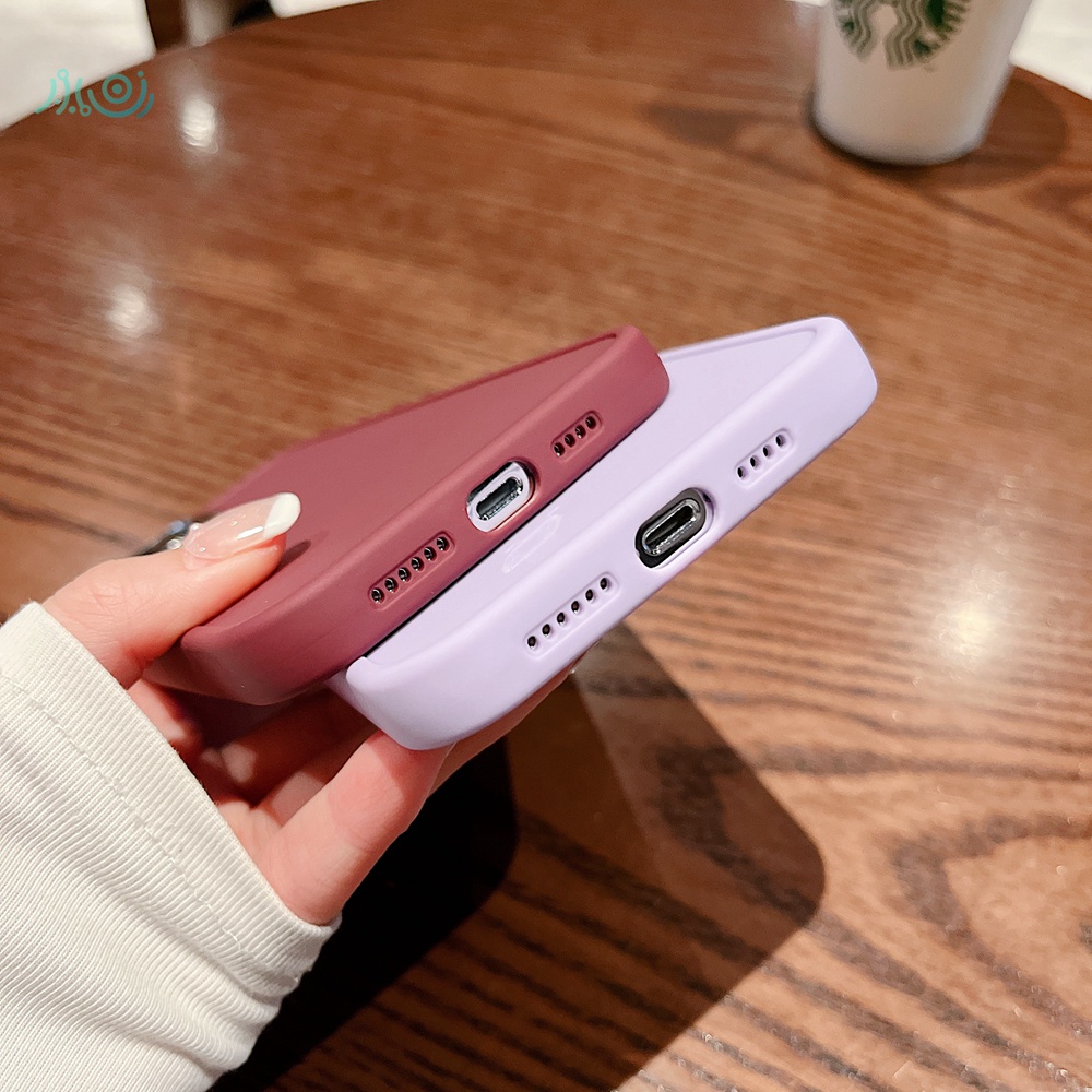 Ốp Điện Thoại Silicon Chống Sốc Màu Kẹo Cho iPhone 14 Pro MAX 14 MAX