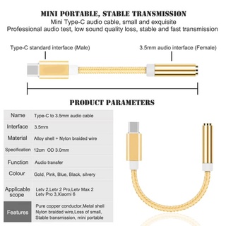 Cáp Chuyển Đổi Type-C Sang 3.5mm