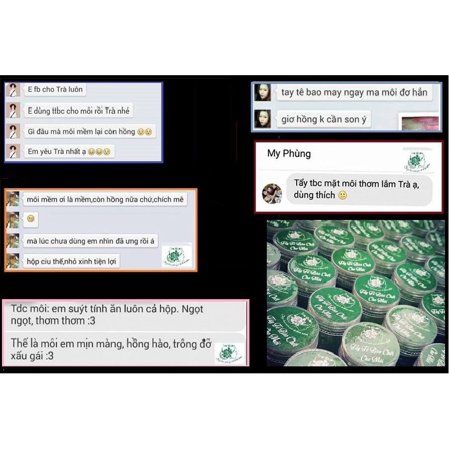 TẨY TẾ BÀO CHẾT CHO MÔI (HANDMADE) | BigBuy360 - bigbuy360.vn