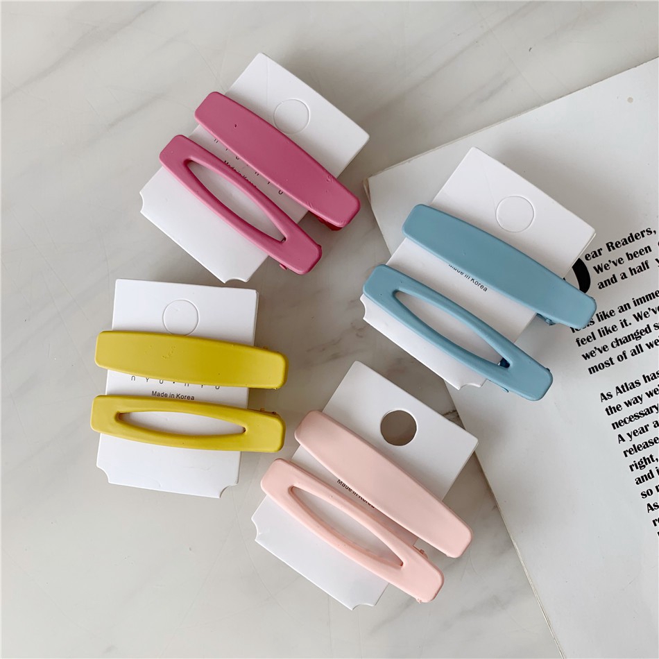 Korean candy color hair clip