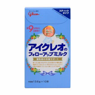 Sữa Glico dạng thanh Số 0 -nội địa Nhật (10 thanh- 138g)