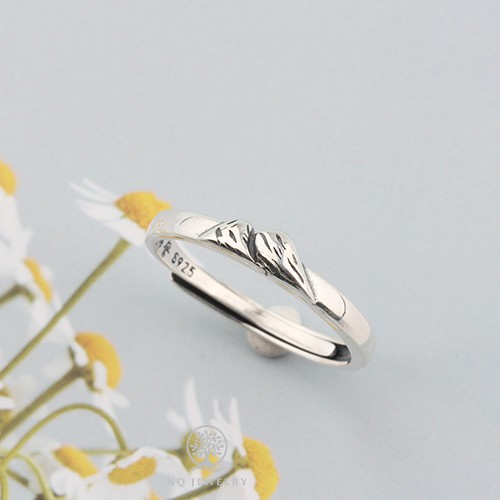 Nhẫn cặp Núi và Biển _ Nhẫn bạc 925 NQ Jewelry