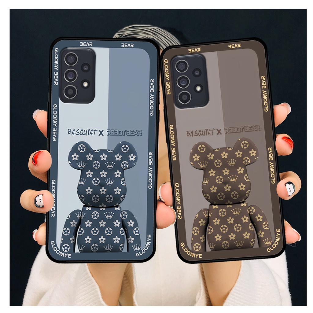 Ốp Samsung A13 - A23 - A32 - A33 in hình bearbrick, moutain nasa cá tính.ốp lưng chống sốc, bền đẹp