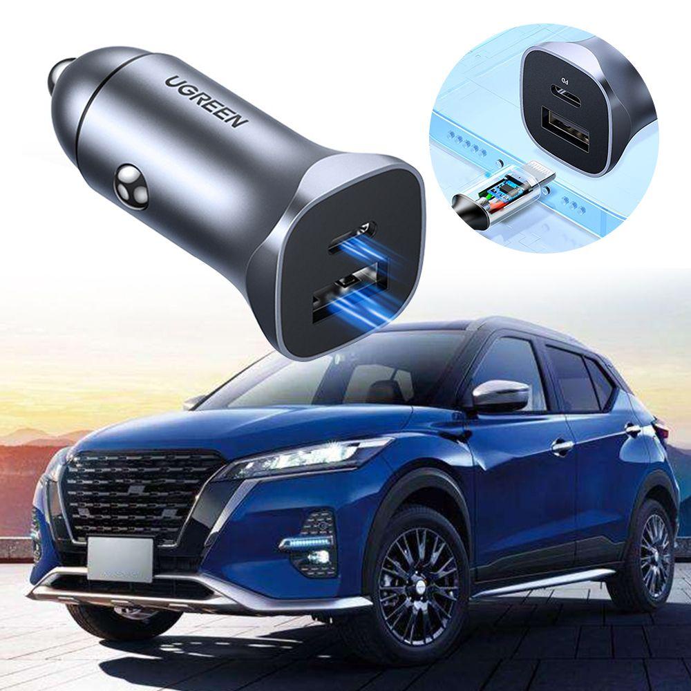 Củ Sạc Nhanh QC3.0 Type C Cho Xe Ô Tô