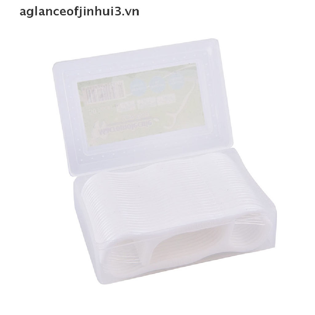 Set 1 Hộp / 50 Tăm Chỉ Nha Khoa Chất Lượng Cao