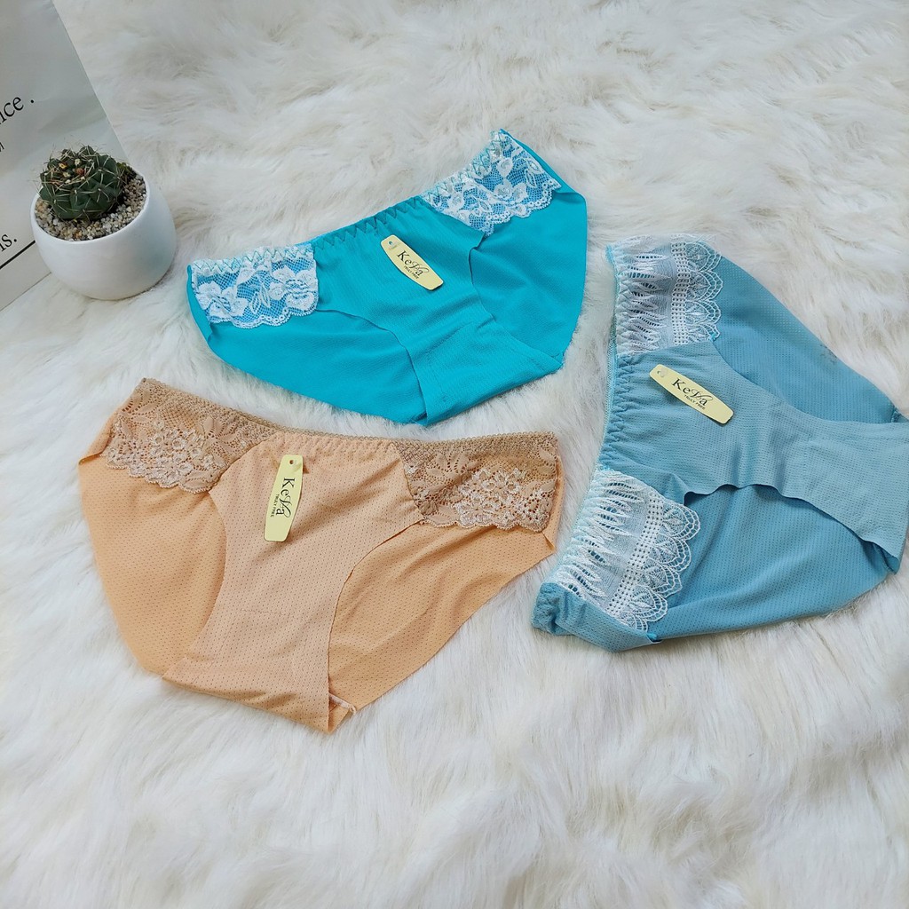 Quần nữ phối ren thông hơi, thoáng mát - lotren - Freeship | BigBuy360 - bigbuy360.vn