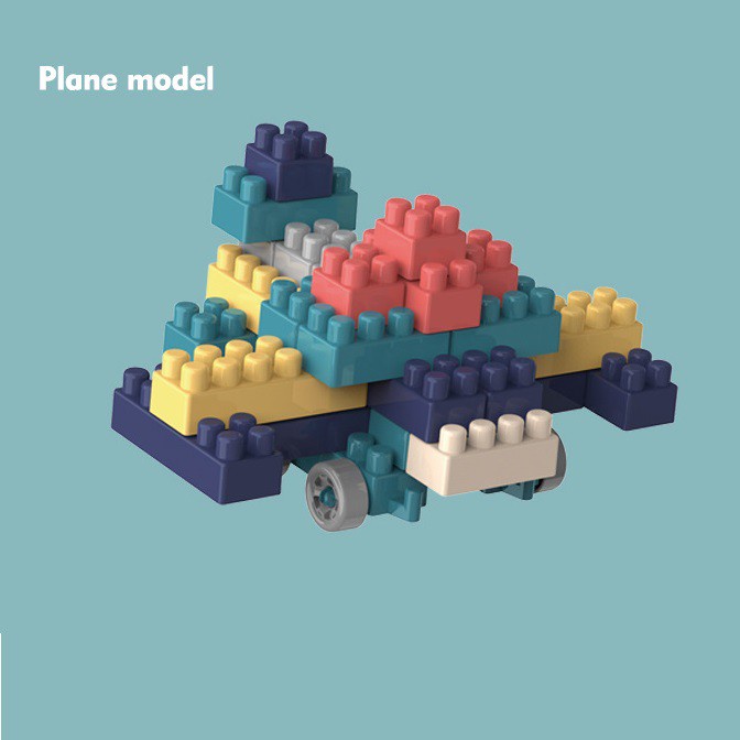 Bộ đồ chơi xếp hình lắp ráp lego 520 chi tiết phát triển trí tuệ sáng tạo cho bé