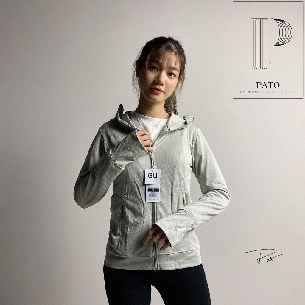 Áo chống nắng ngắn chất kim cương