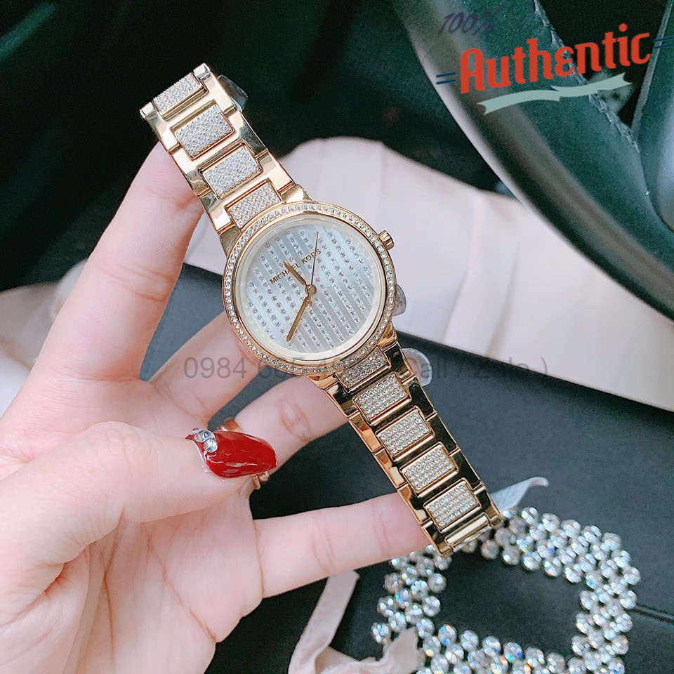 Đồng Hồ Nữ Michael Kors Gabbi Pavé Glitz MK3985