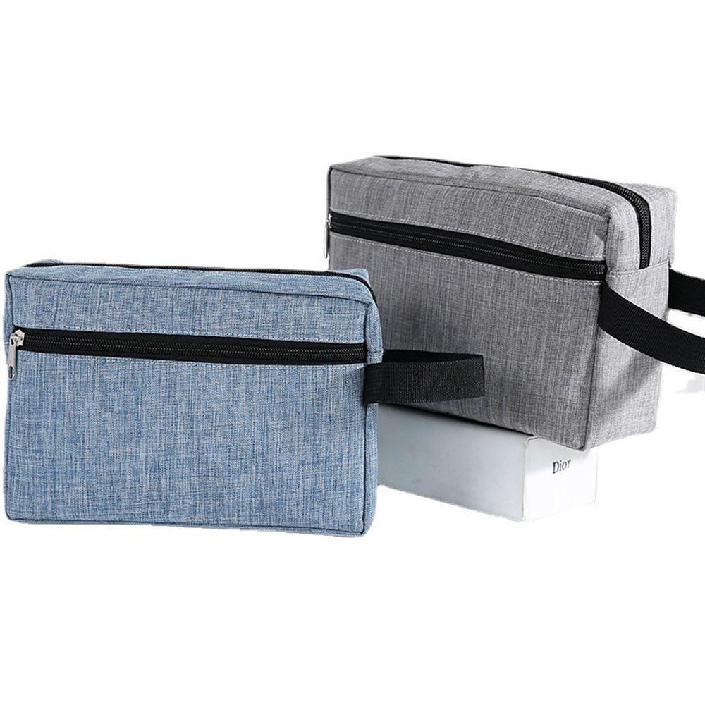 QQMALL Túi Đựng Mỹ Phẩm Đa Năng Màu Sắc Đơn Giản