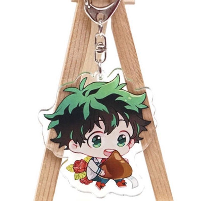Móc khóa hình nhân vật Anime My Hero Academia dễ thương