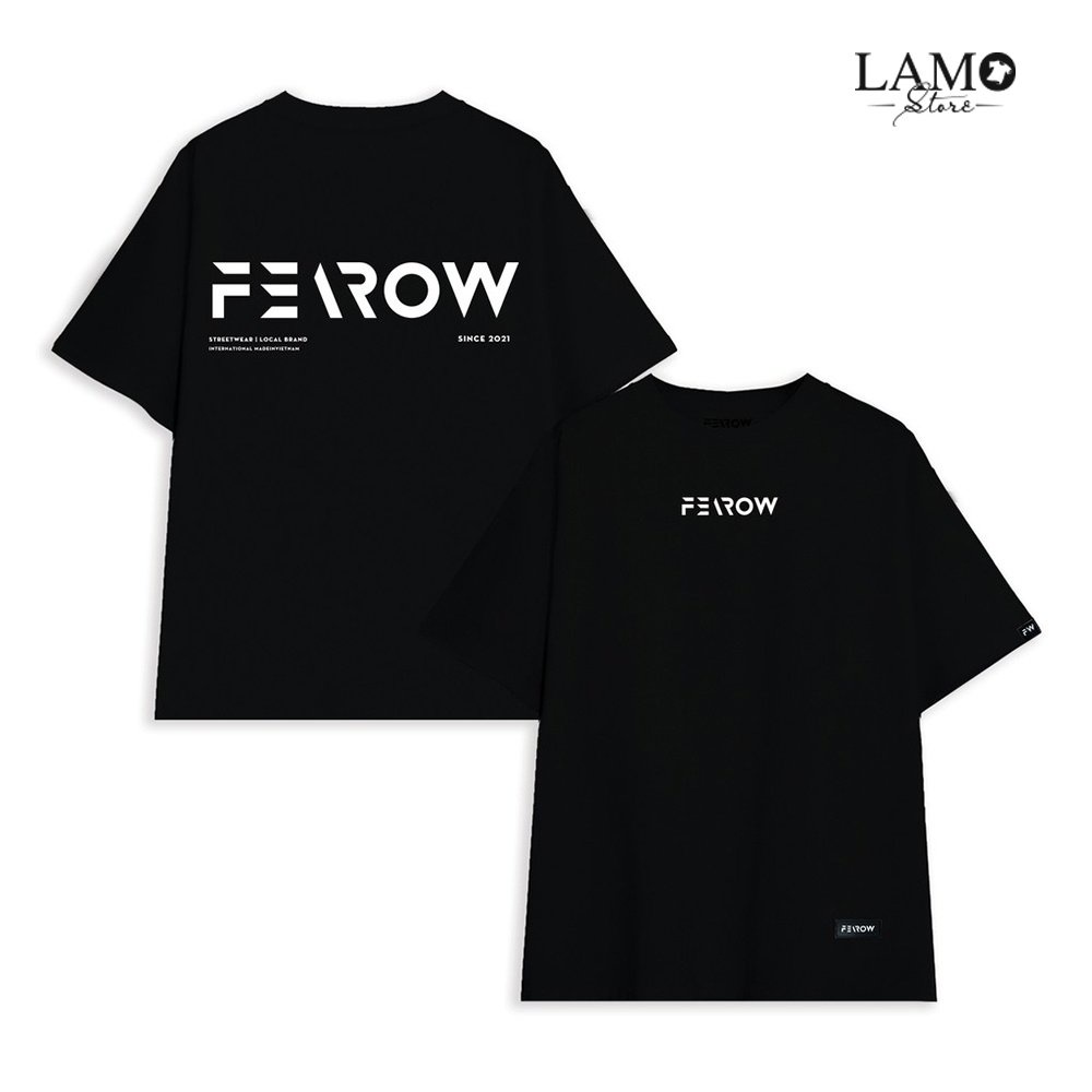 Áo Thun- Black SIGNATURE TEE -Áo Oversize Form rộng , Lamo store -