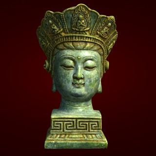 Tượng Hư Không Tạng Bồ Tát- E3D -PH 076