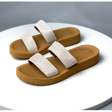 Dép nữ hai quai ngang thời trang DXW203700 (Size 35-39)