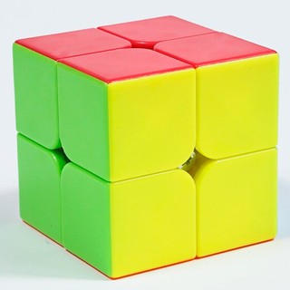 Rubik 2x2x2 Qiyi Nhựa Màu ( Không Dán Decan) Cao Cấp, Xoay Trơn, Bền, Đẹp. Rubic Lập Phương Ma Thuật QiDi